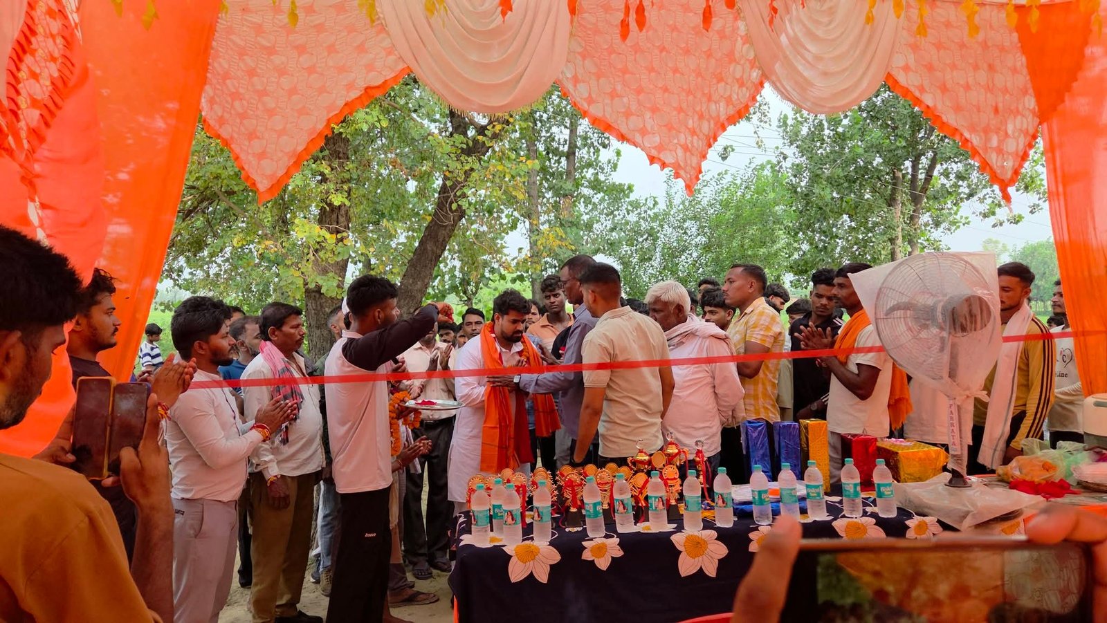 शहीद गुलाब सिंह लोधी स्मृति 1600 मीटर दौड़ प्रतियोगिता में गूंजा अतरौली के युवाओं का जोश
