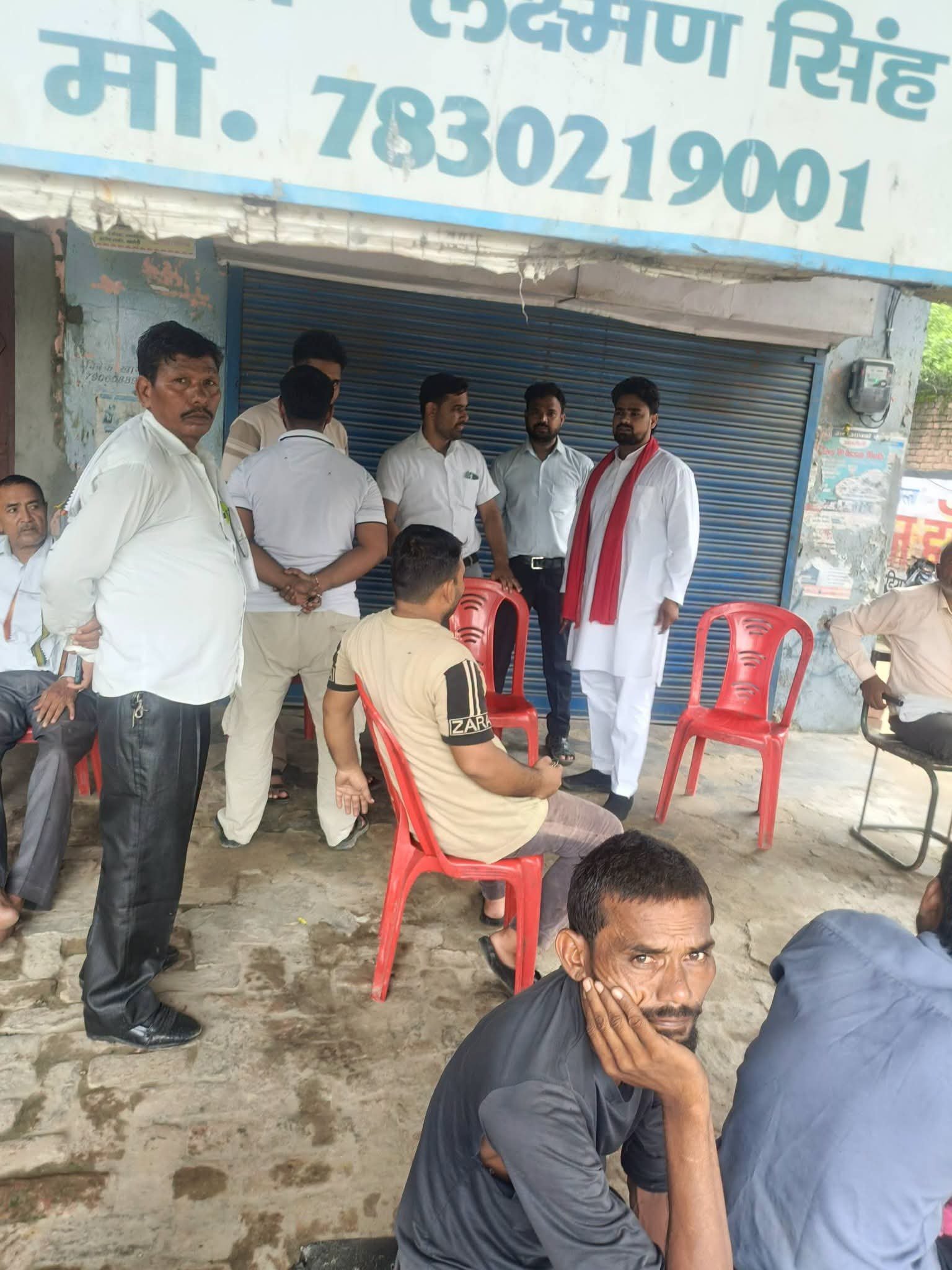 इनायतपुर, गांवखेड़ा एवं सरायवली में शोक संतप्त परिवारों से मुलाकात - Aligarh photo