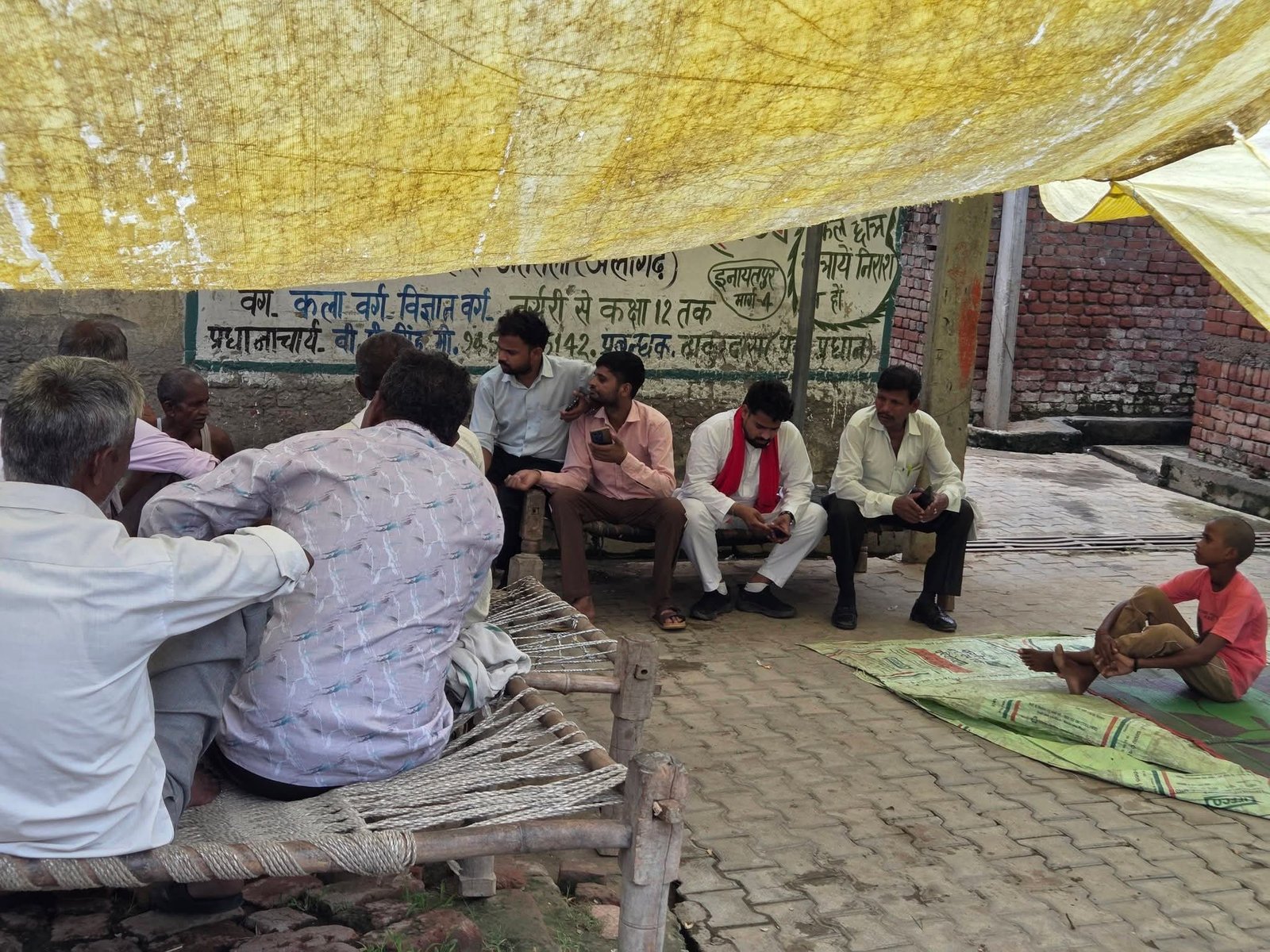 इनायतपुर, गांवखेड़ा एवं सरायवली में शोक संतप्त परिवारों से मुलाकात