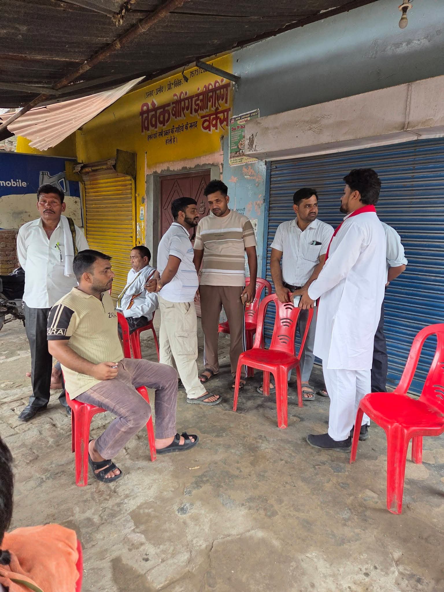 इनायतपुर, गांवखेड़ा एवं सरायवली में शोक संतप्त परिवारों से मुलाकात