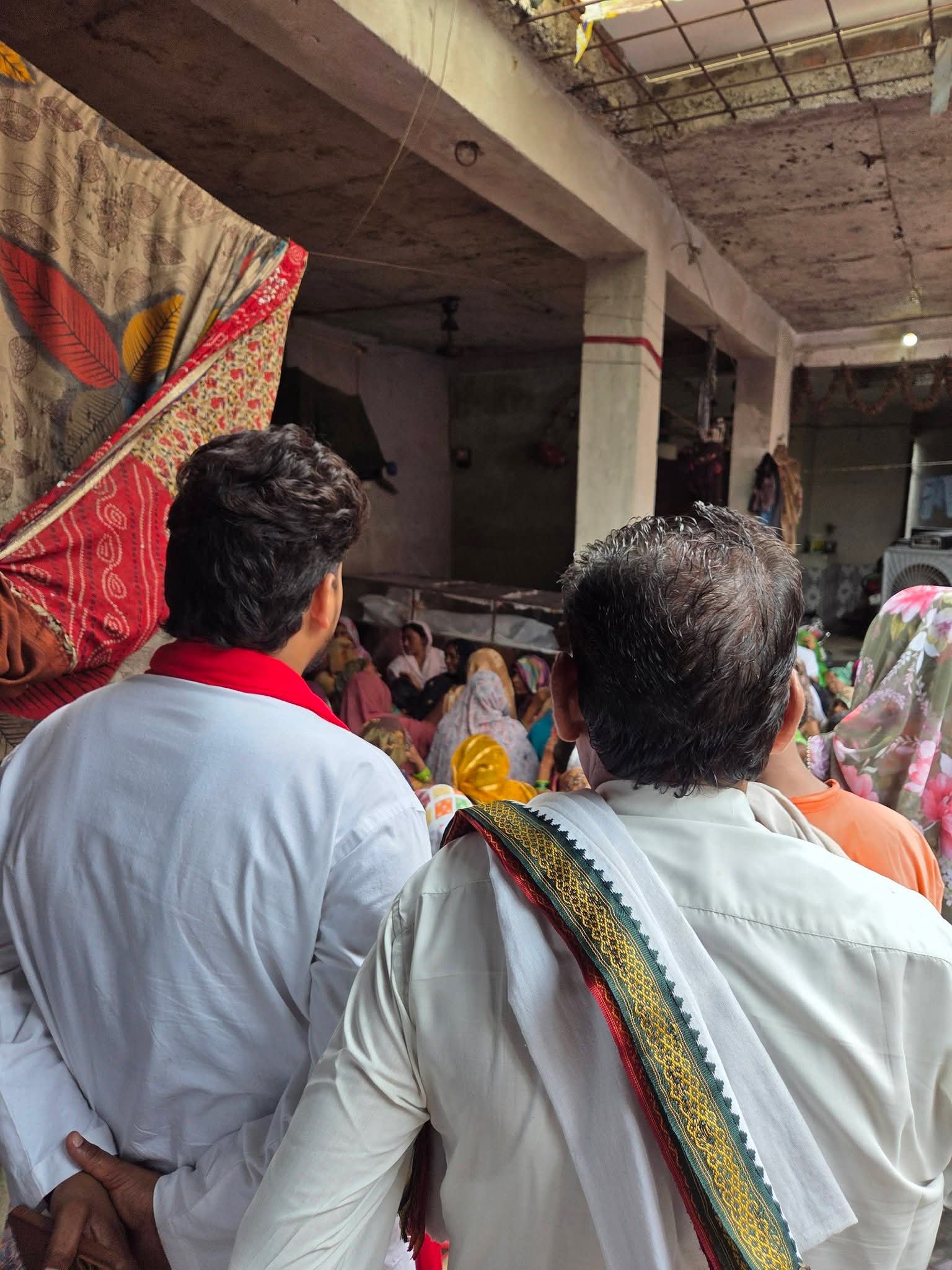 इनायतपुर, गांवखेड़ा एवं सरायवली में शोक संतप्त परिवारों से मुलाकात
