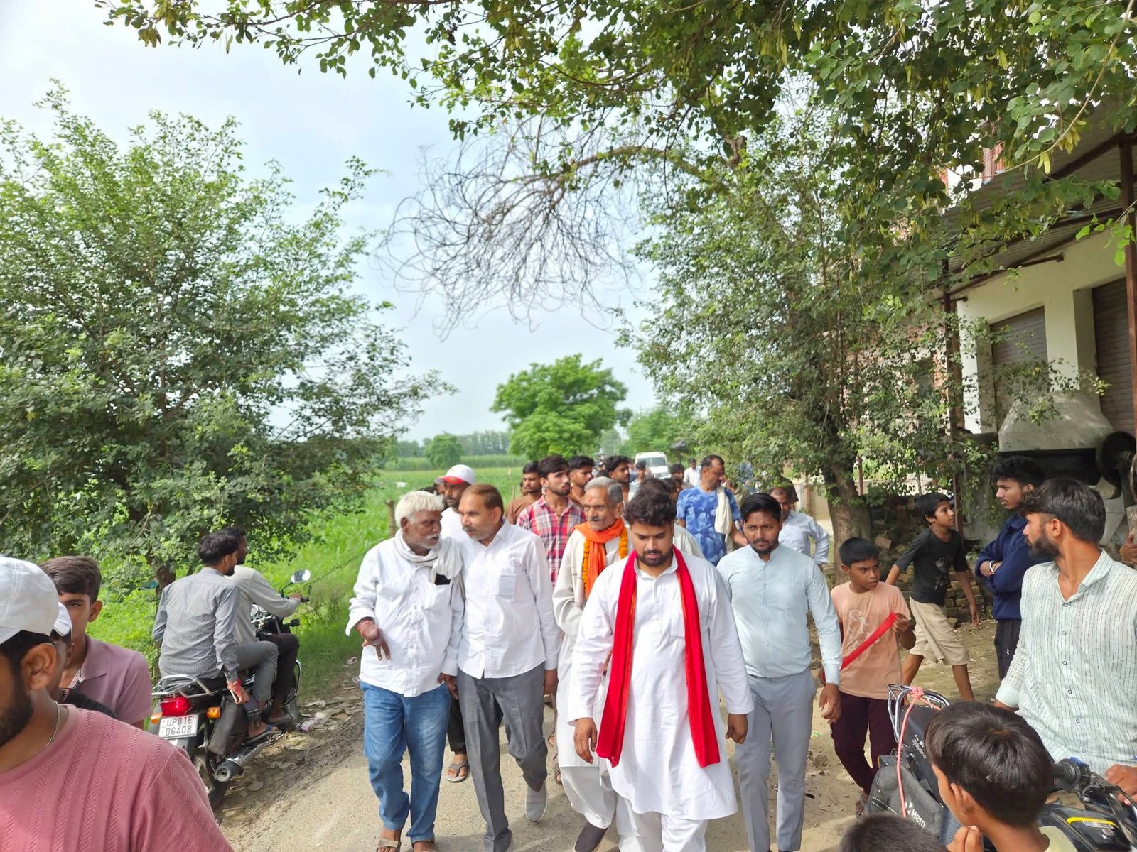 शहीद गुलाब सिंह लोधी स्मृति 1600 मीटर दौड़ प्रतियोगिता में गूंजा अतरौली के युवाओं का जोश