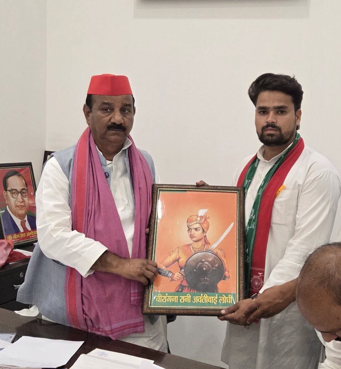 लखनऊ में सपा प्रदेश अध्यक्ष श्री श्याम लाल पाल जी से आत्मीय मुलाकात | अतरौली में बदलाव की तैयारी - Lucknow photo