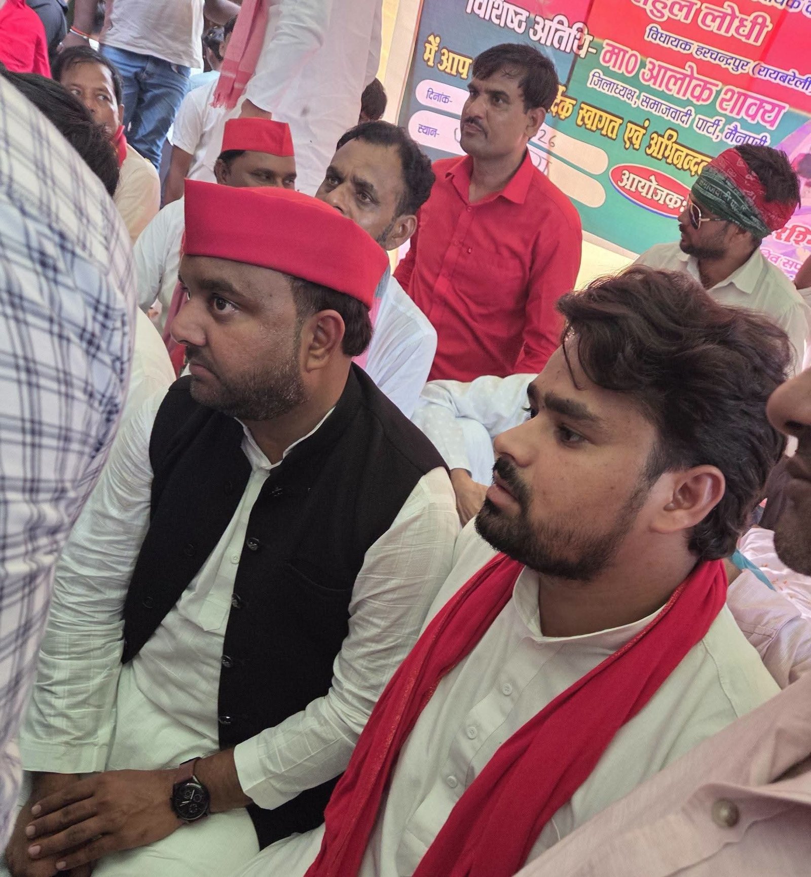 मैनपुरी में माननीय विधायक श्री राहुल शिवगणेश लोधी जी एवं माननीय विधायक श्री तेज प्रताप सिंह यादव जी से शिष्टाचार भेंट